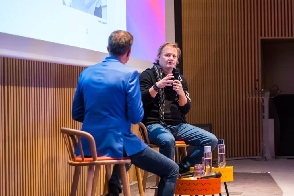 Sébastien Hooreman, Directeur des Grands Événements pour Paris Society, aux Professional ISEFAC Days du campus de Paris, le 27 novembre 2023