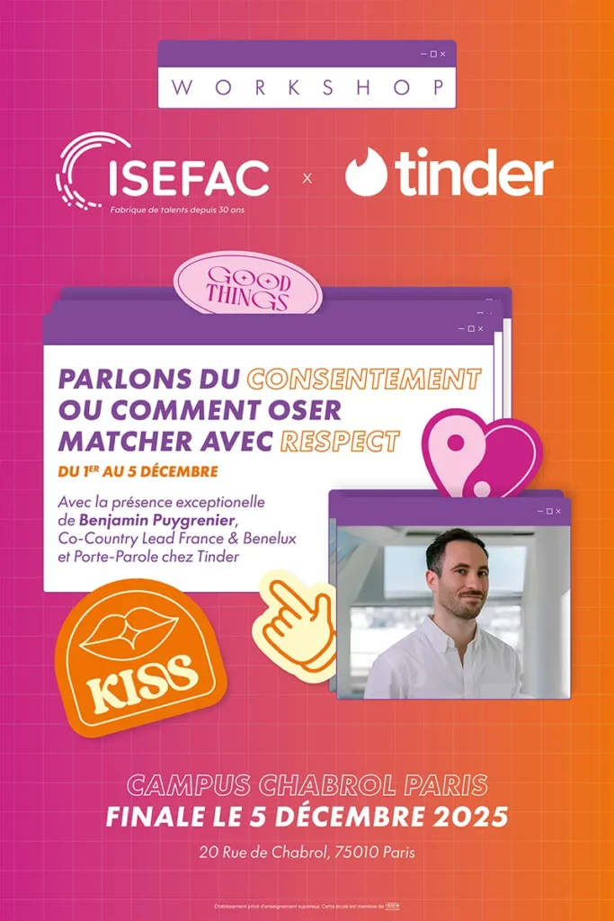 Workshop Tinder x ISEFAC